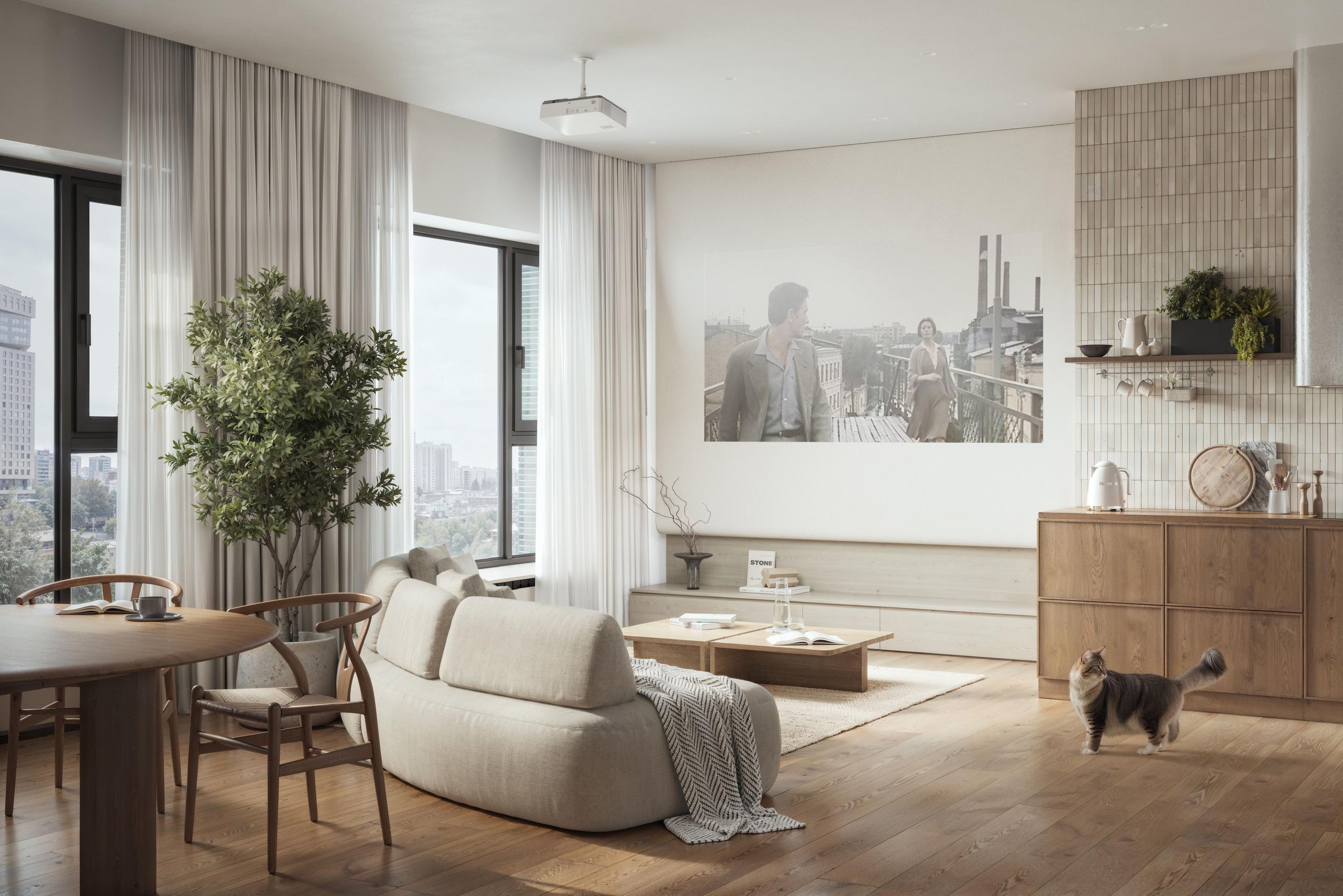 Угловые кухни-гостиные 