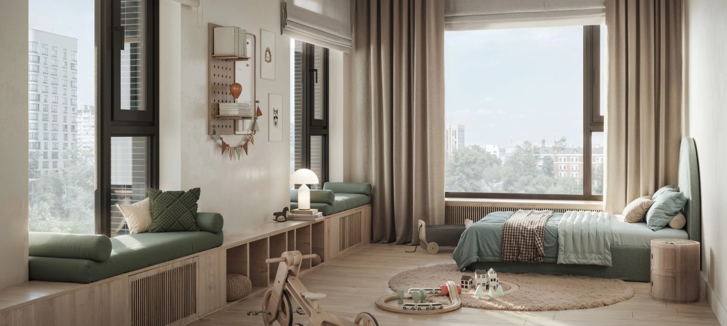 Просторные детские 